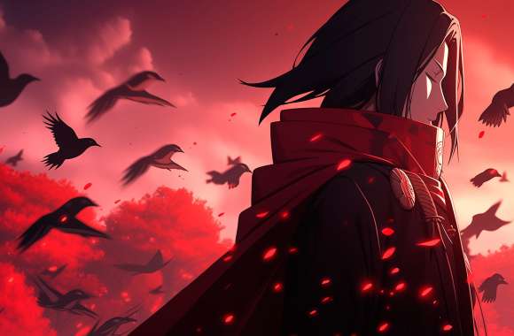 Itachi Uchiha AI art