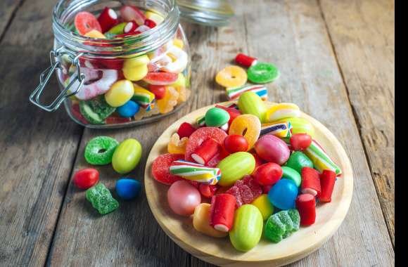 Jar Sweets Colors Food Candy