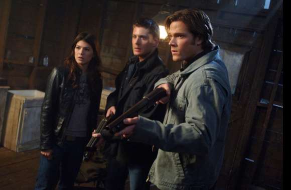 Jared Padalecki Jensen Ackles Dean Winchester Sam Winchester Genevieve Padalecki TV Show Supernatural