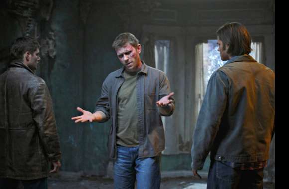 Jared Padalecki Jensen Ackles Dean Winchester Sam Winchester Mark Pellegrino TV Show Supernatural