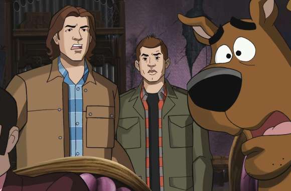 Jared Padalecki Jensen Ackles Dean Winchester Sam Winchester TV Show Supernatural Scooby-Doo