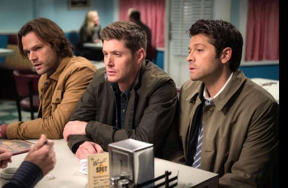 Jared Padalecki Jensen Ackles Misha Collins Dean Winchester Sam Winchester TV Show Supernatural