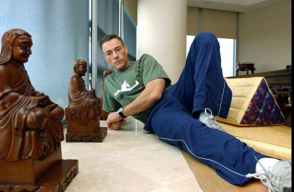 Jean-Claude Van Damme The Icon in Relaxation