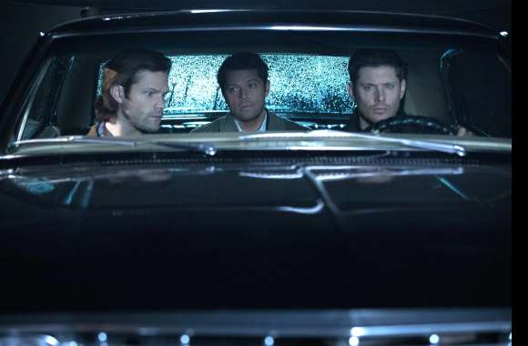 Jensen Ackles Jared Padalecki Misha Collins Sam Winchester Dean Winchester TV Show Supernatural