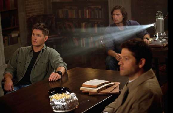 Jensen Ackles Jared Padalecki Sam Winchester Dean Winchester Castiel (Supernatural) TV Show Supernatural