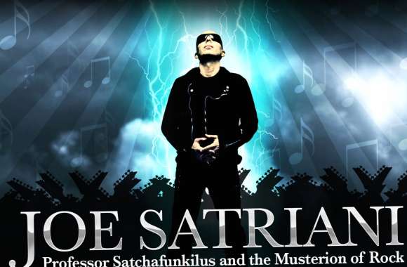 Joe Satriani of the Master of Rock Music