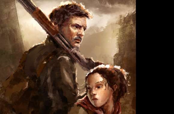 Joel (The Last Of Us) Ellie (The Last Of Us) TV Show The Last Of Us