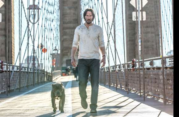 John Wick and Dog -