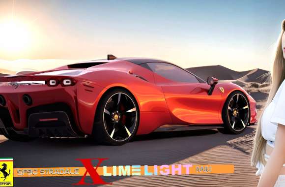 K-pop Music Limelight Ferrari Vehicle