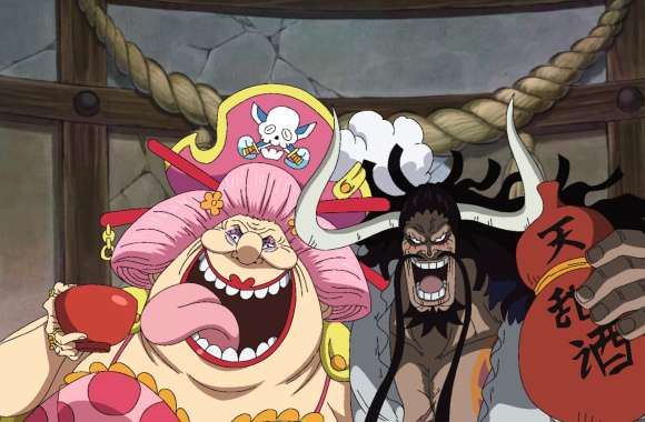 Kaido (One Piece) Charlotte Linlin Anime One Piece