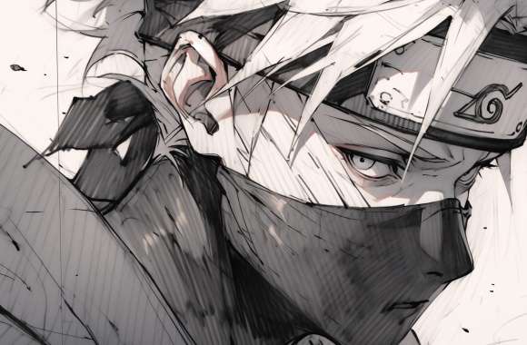 Kakashi Hatake - Anime Ninja Art