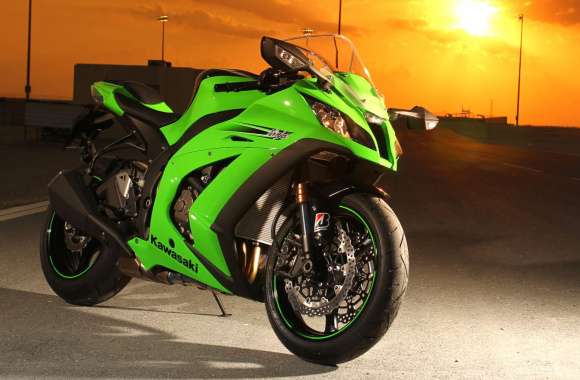 Kawasaki Ninja Sunset Ride