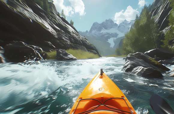 Kayak action view