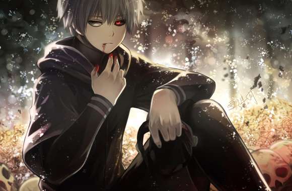 Ken Kaneki in Hoodie - Tokyo Ghoul wallpapers hd quality