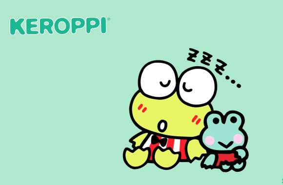 Keroppi Sleepy Time - Cute Anime Sanrio