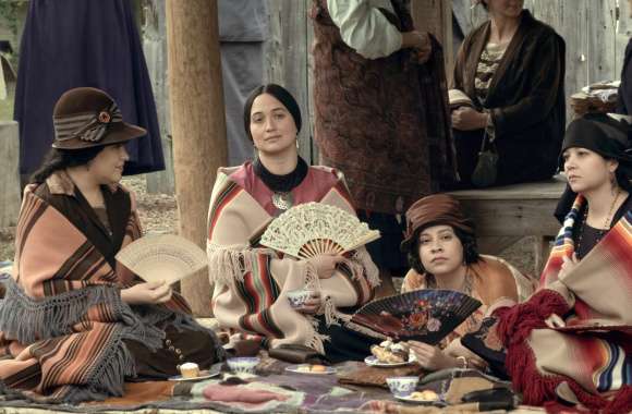 Killers of the Flower Moon – Vintage Gathering Scene