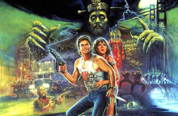 Kim Cattrall Kurt Russell Movie Big Trouble In Little China