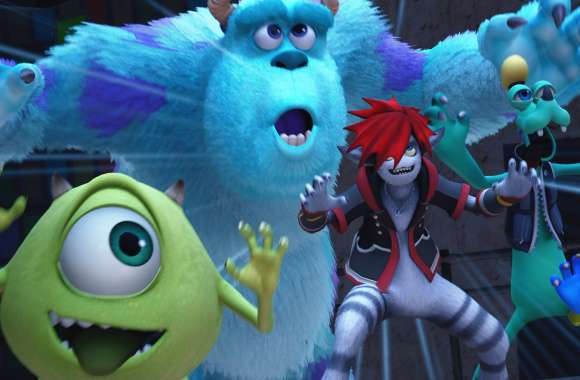Kingdom Hearts III - Mike Wazowski & James P. Sullivan Adventure
