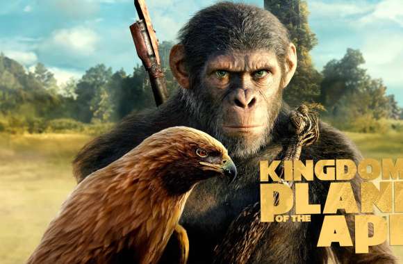 Kingdom of the Planet of the Apes Movie poster