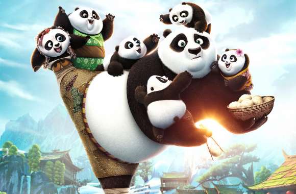 Kung Fu Panda 3 with Po