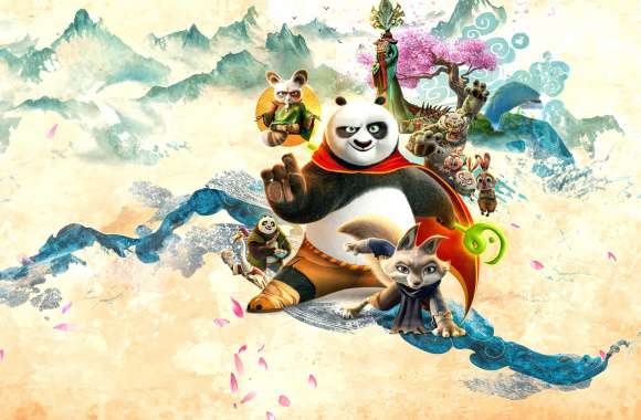 Kung Fu Panda 4 Animation wallpapers hd quality