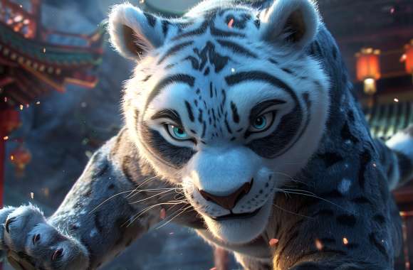 Kung Fu Panda Tai Lung HD Desktop Wallpaper