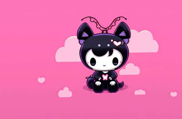 Kuromi Wallpaper - Cute HD Onegai My Melody Desktop Background
