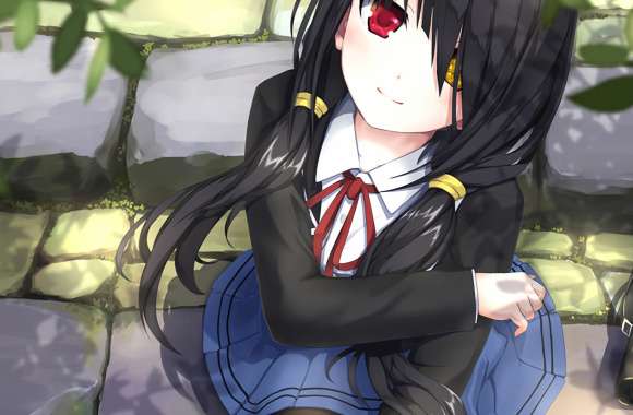 Kurumi Tokisaki - School Uniform & Heterochromia