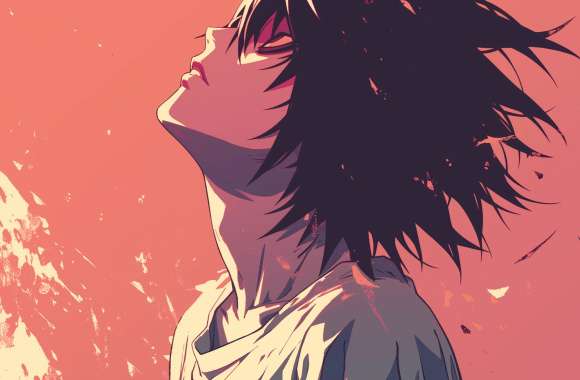 L from Death Note Anime -