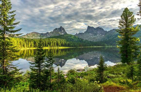 Lake Svetloye Nature Lake