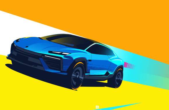 Lamborghini Lazandor Art