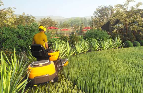 Lawn Mowing Simulator Game