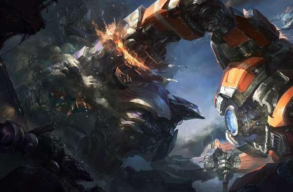 League of Legends Mecha Battle