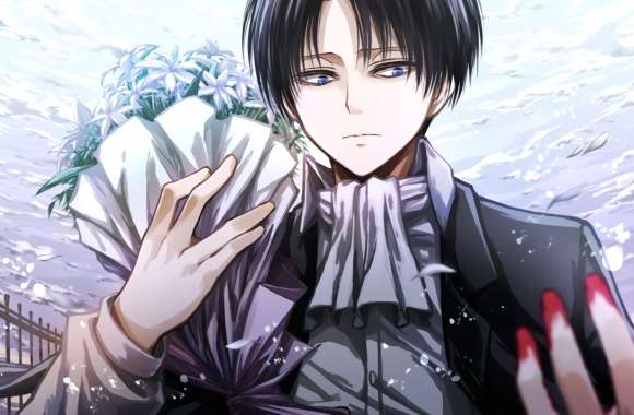 Levi Ackerman A Blood-Red Bloom -