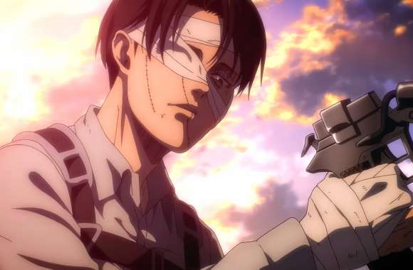 Levi Ackerman in Attack on Titan HD Anime Wallpaper