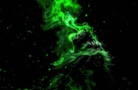 Lion Green aesthetic wallpapers hd quality