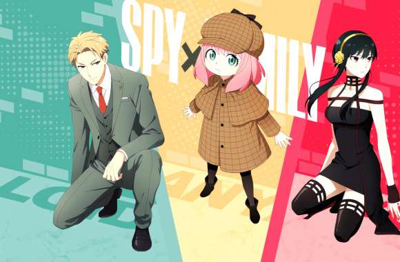 Loid Forger Anya Forger Yor Forger Anime Spy X Family