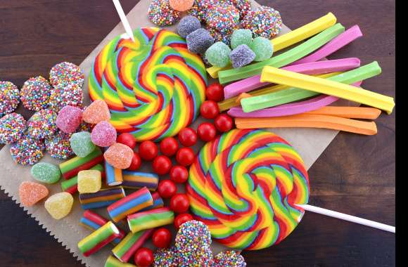 Lollipop Sweets Food Candy wallpapers hd quality