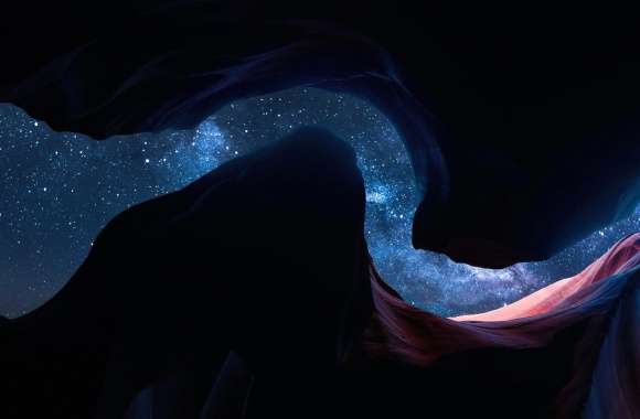 Lower Antelope Canyon Night sky