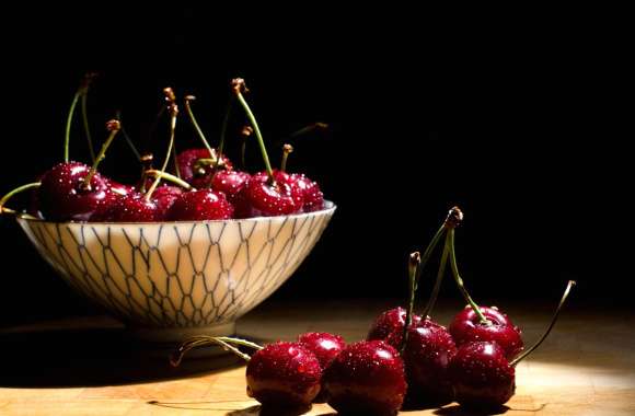 Luscious Cherries A Stunning Delight