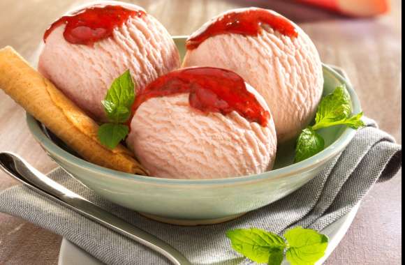 Luscious Ice Cream Delight