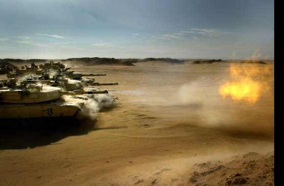 M1A1 Abrams Tank Battle -