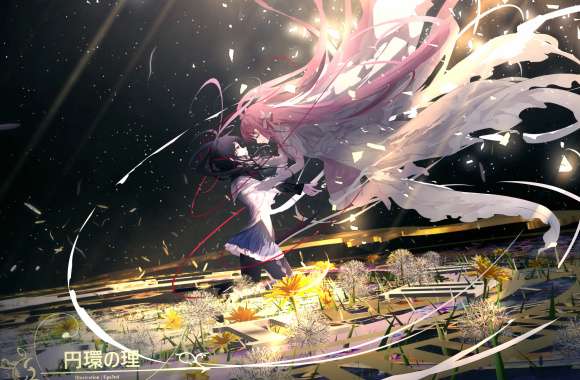 Madoka Kaname Homura Akemi Ultimate Madoka Anime Puella Magi Madoka Magica wallpapers hd quality