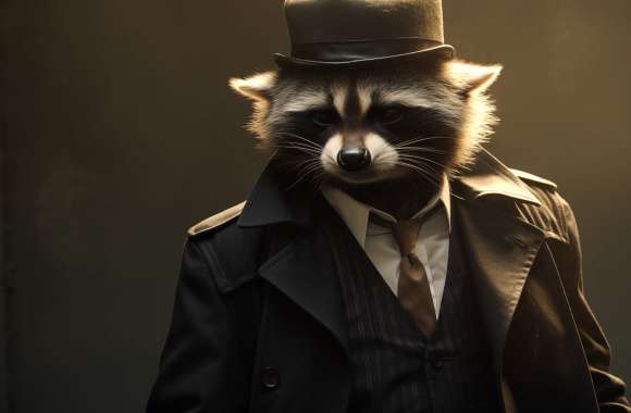 Mafia Raccoon Humor