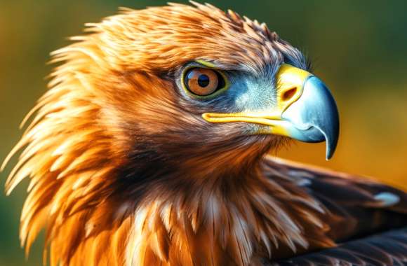 Majestic Eagle Close-Up