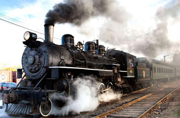 Majestic Steam Train