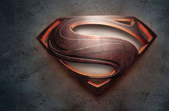 Man of Steel Superman Logo - wallpapers hd quality