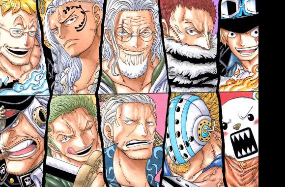 Marco (One Piece) Sabo (One Piece) Silvers Rayleigh Benn Beckman Roronoa Zoro Anime One Piece