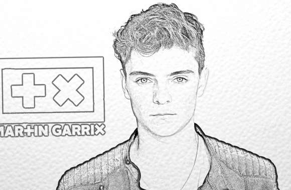 Martin Garrix Pencil Art