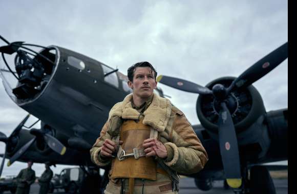 Masters of the Air TV Show - Vintage Bomber and Pilot